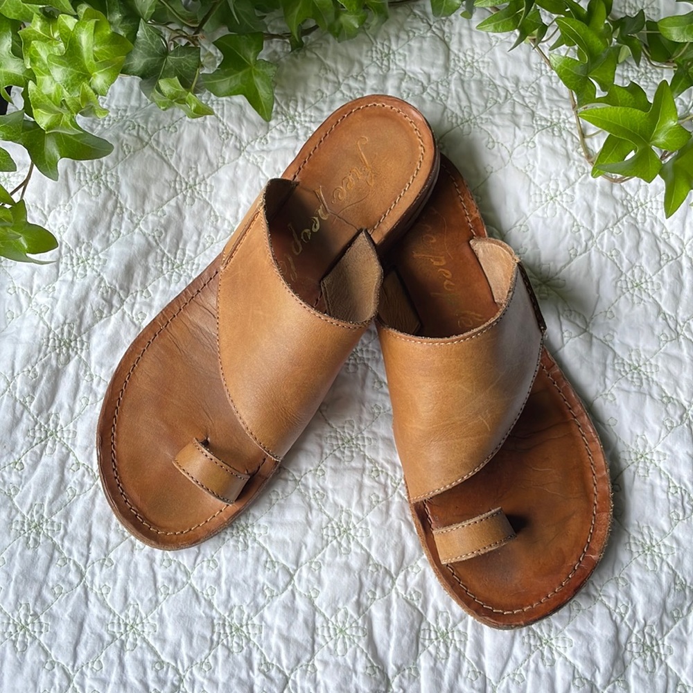 Free People sant Antoni, leather sandals, 36